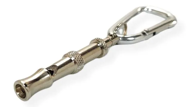 Toscani Gadget Fischietto ottone richiamo addestramento cani