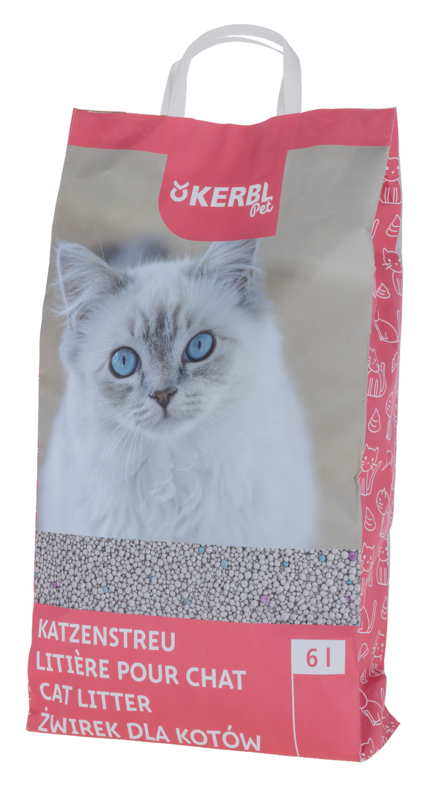 Kerbl Pet Cat Litter Lettiera Gatto Bentonite Agglomerante