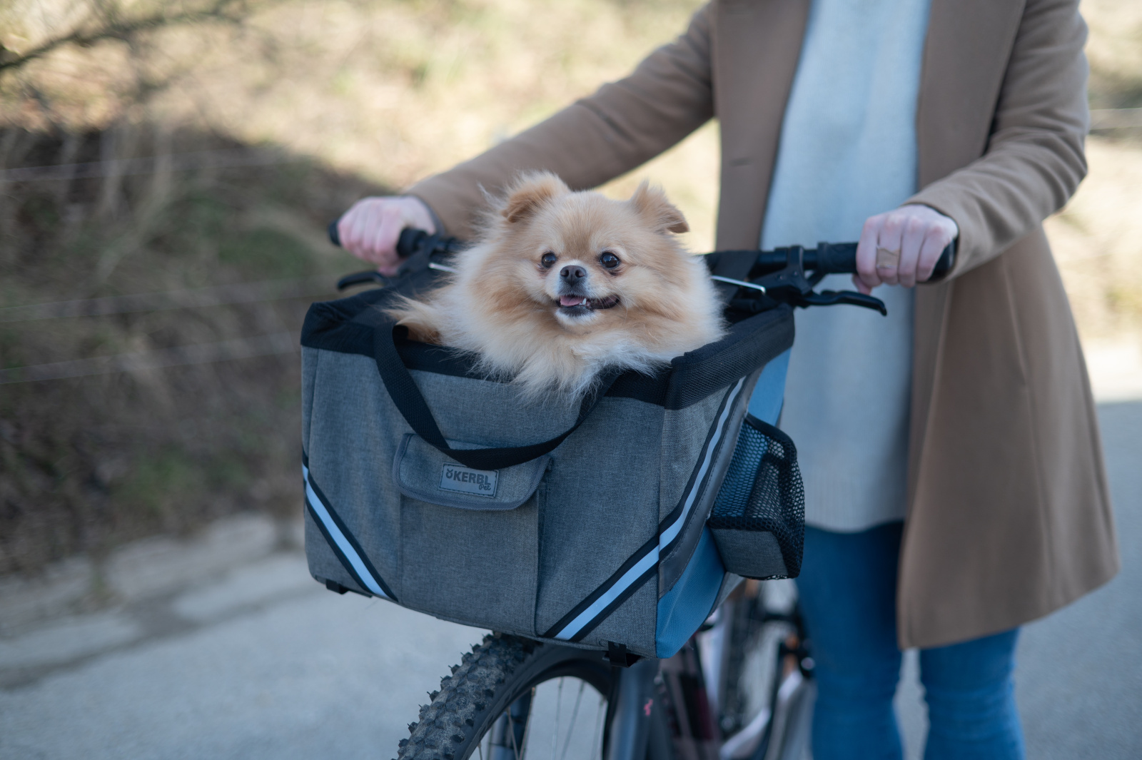 Kerbl Pet Bike Bag Vacation borsa bici cane gatto fino 7 kg