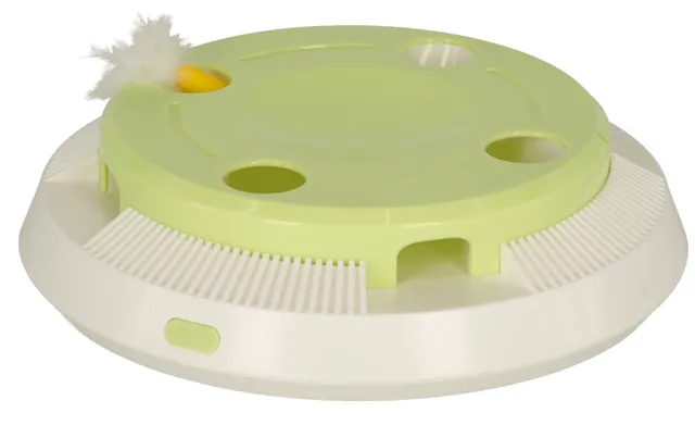 Kerbl Pet Pompom gioco gatto elettronico piuma rotante