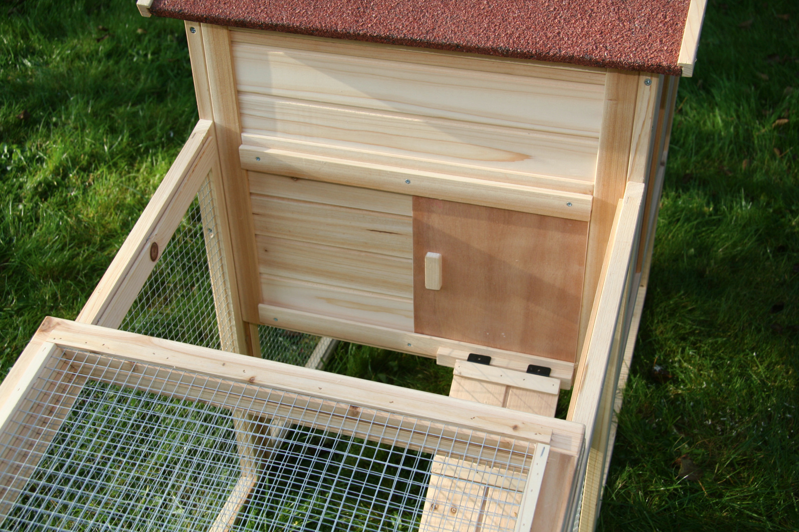 Kerbl Pet Freetime Casa per Roditori con Recinto Legno Verniciato