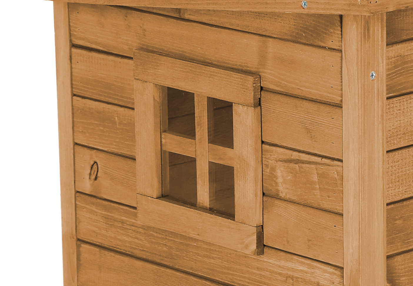 Kerbl Pet Cat House Rustica casetta gatto esterno legno