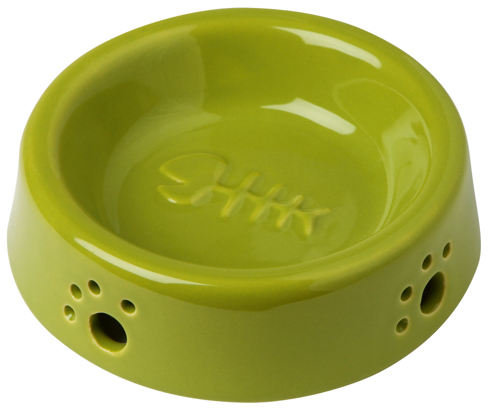 Kerbl Pet Ceramic Bowl Fish ciotola gatto ceramica pesce