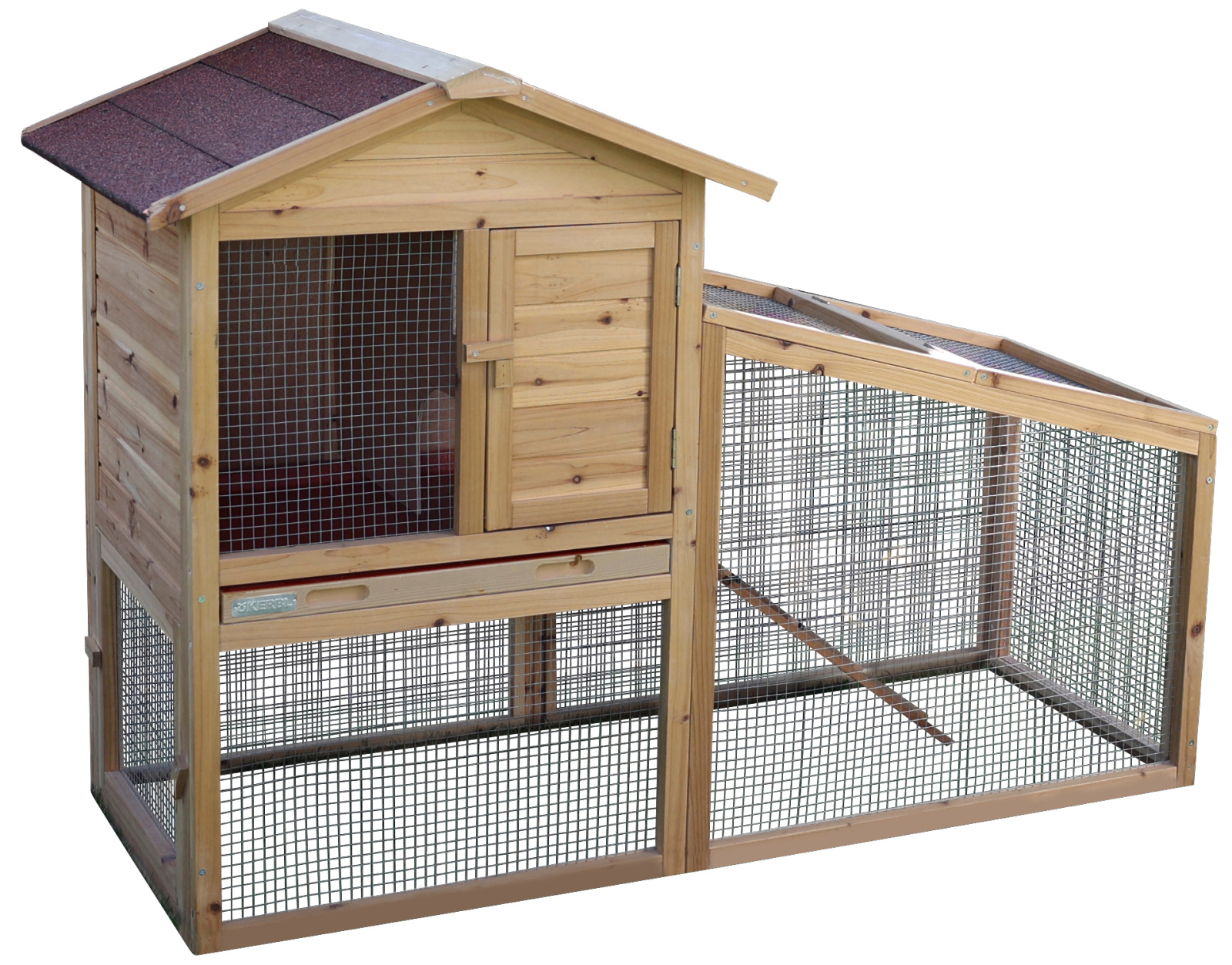 Kerbl Pet Freetime Casa per Roditori con Recinto Legno Verniciato