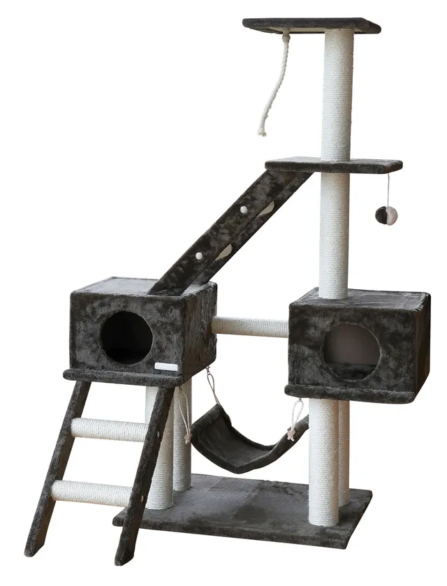 Kerbl Pet Cat Tree Granat tiragraffi gatto con amaca