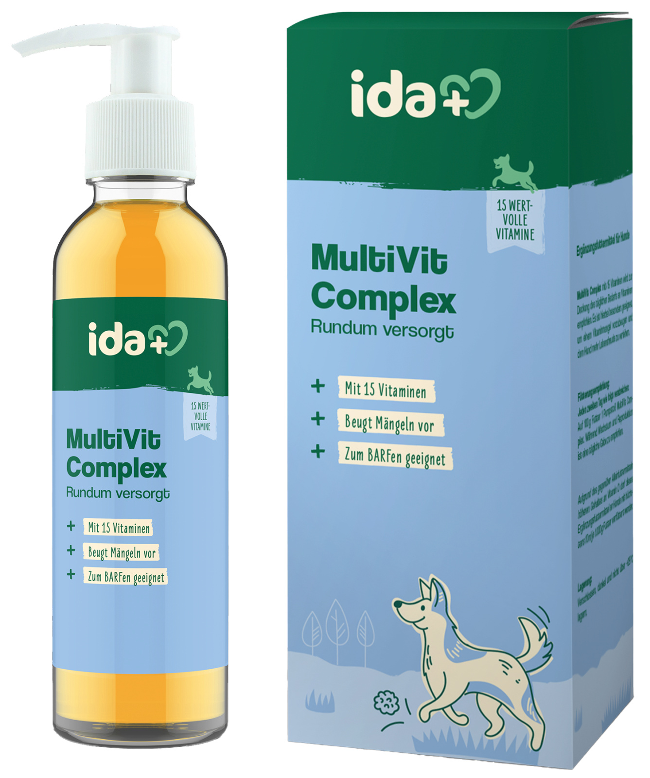 Kerbl Multivit Complex Integratore Vitamine Cane 15 Vitamine