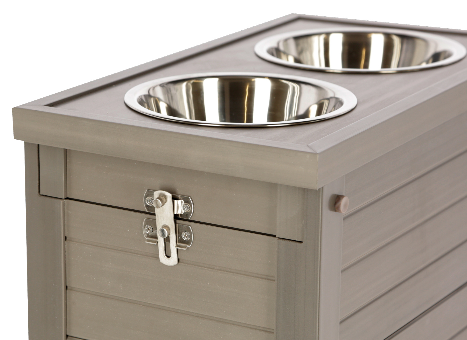 Kerbl Pet Feed and Drink Bar ciotola cane acciaio 30 L