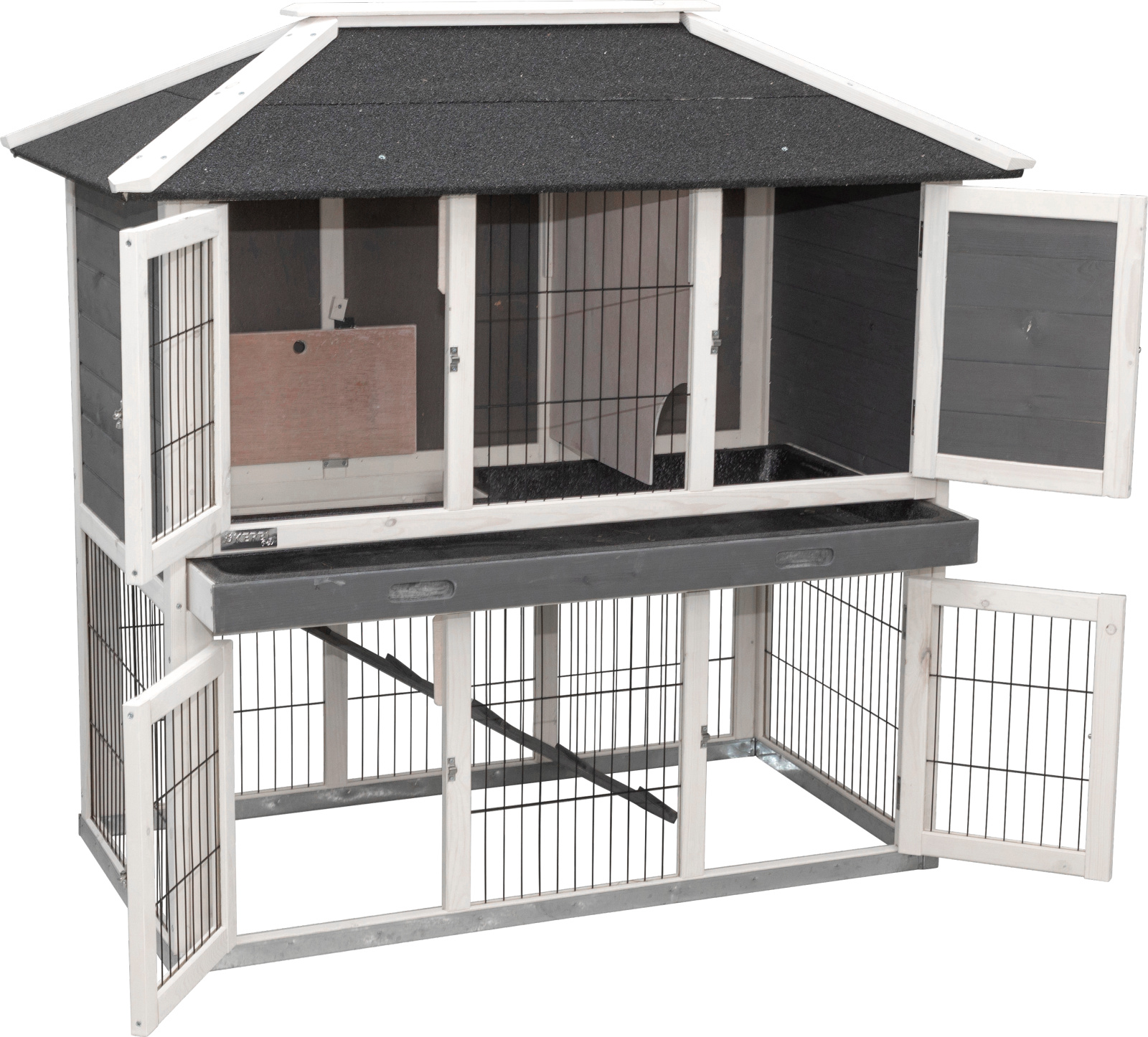 Kerbl Pet Villa casetta conigli esterno 2 piani legno