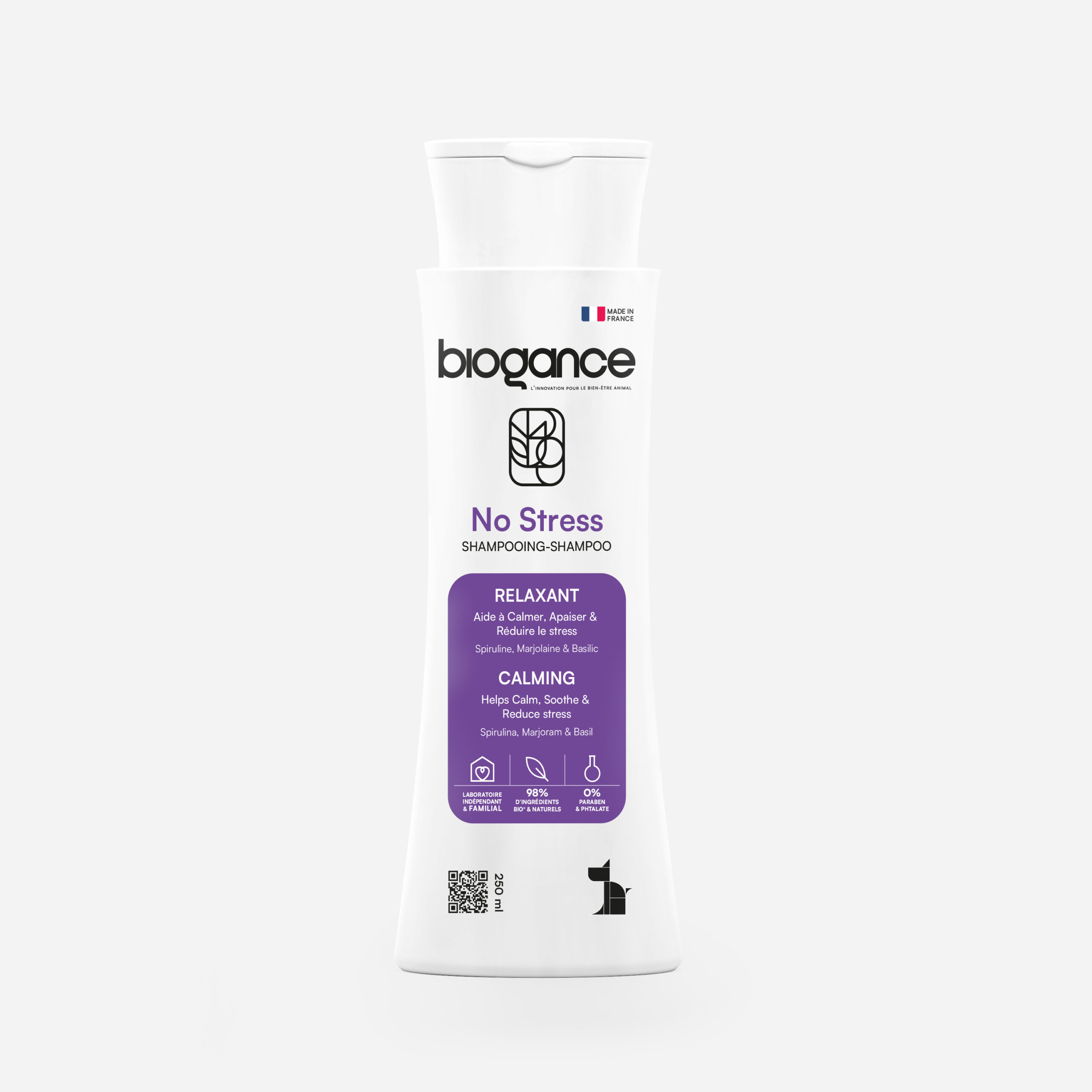 Biogance No Stress Shampoo Rilassante Cane Lavanda Camomilla