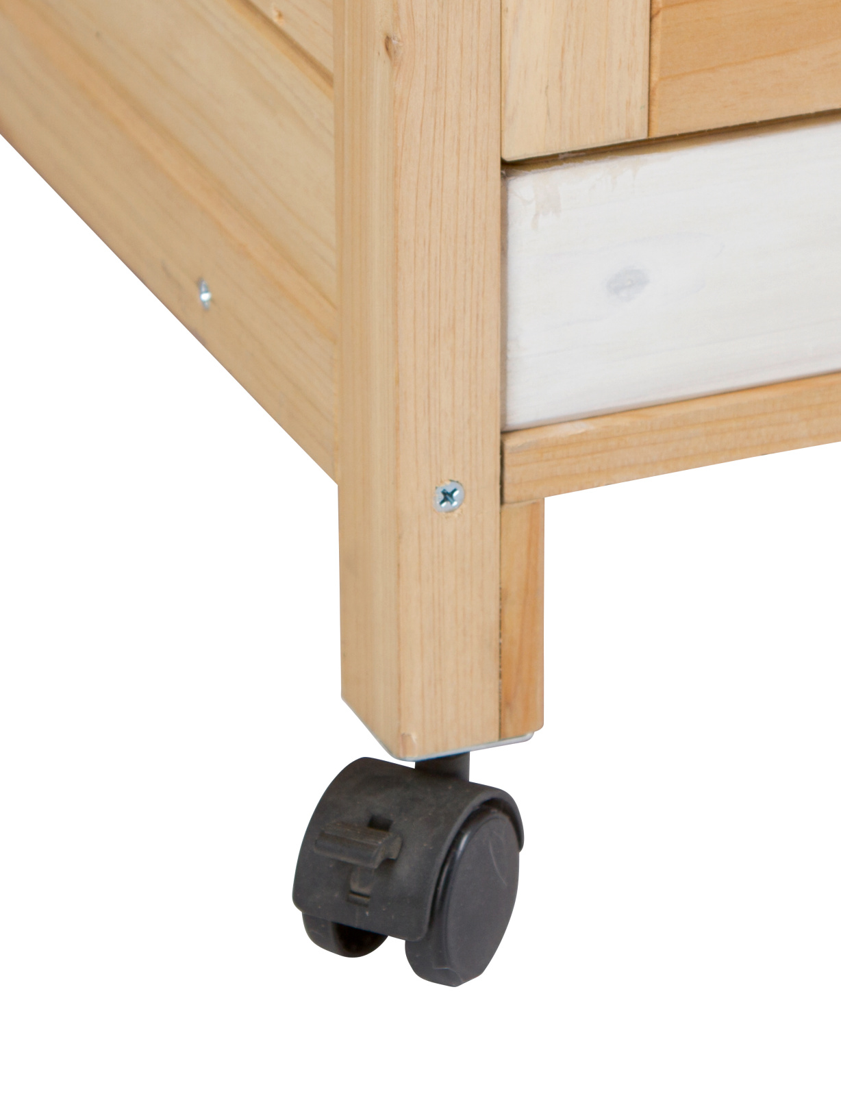 Kerbl Pet Indoor Deluxe gabbia conigli due piani con ruote