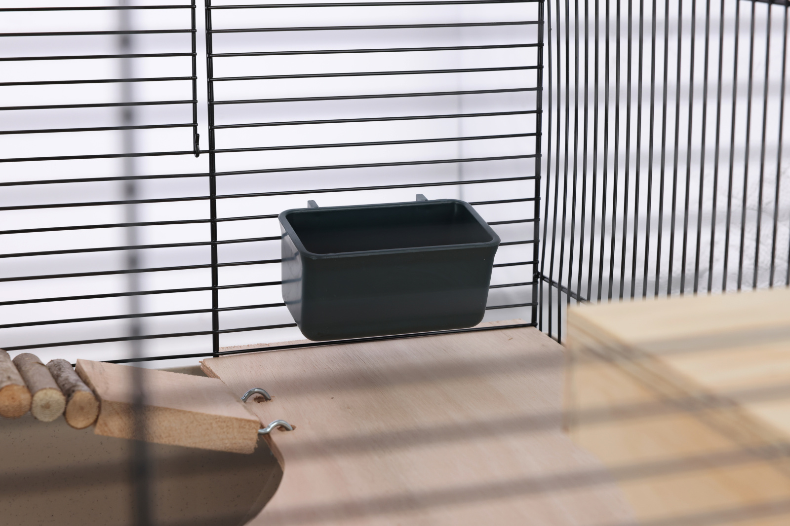 Kerbl Pet Gabbia Hamster 102 Gabbia Roditori Legno Accessoriata