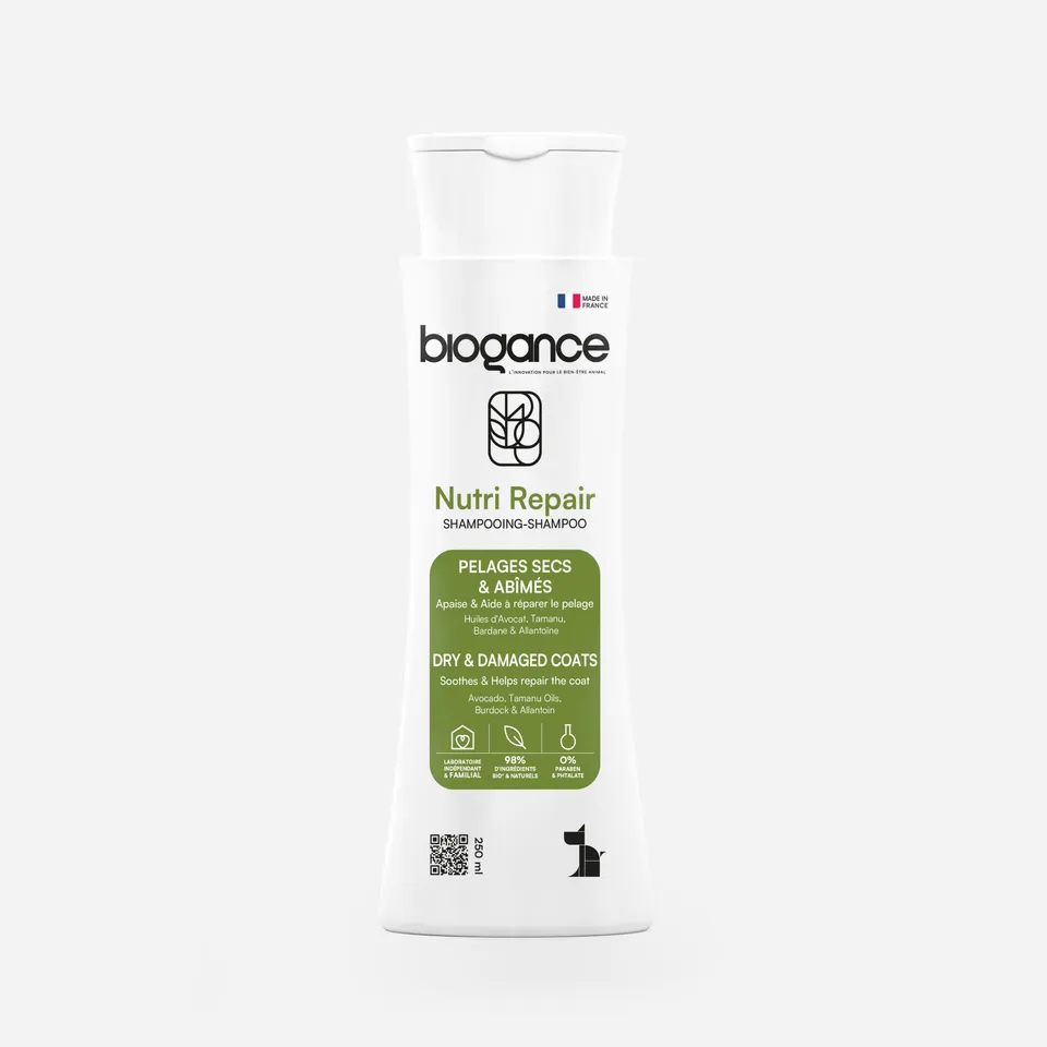 Biogance Nutri Repair Shampoo Cane Avocado Pelo Secco