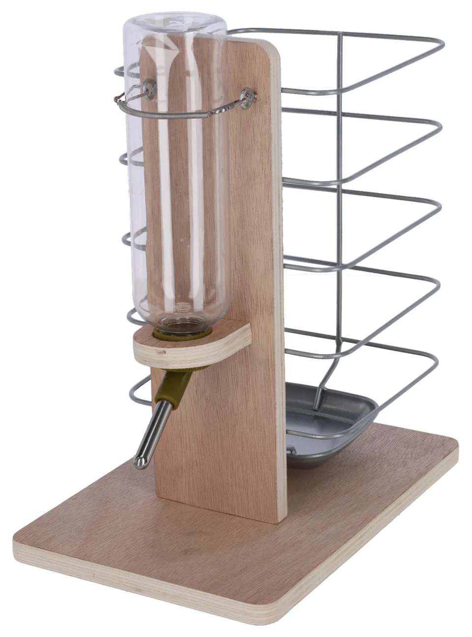 Kerbl Pet Drinking and Feeding Station mangiatoia conigli 2in1