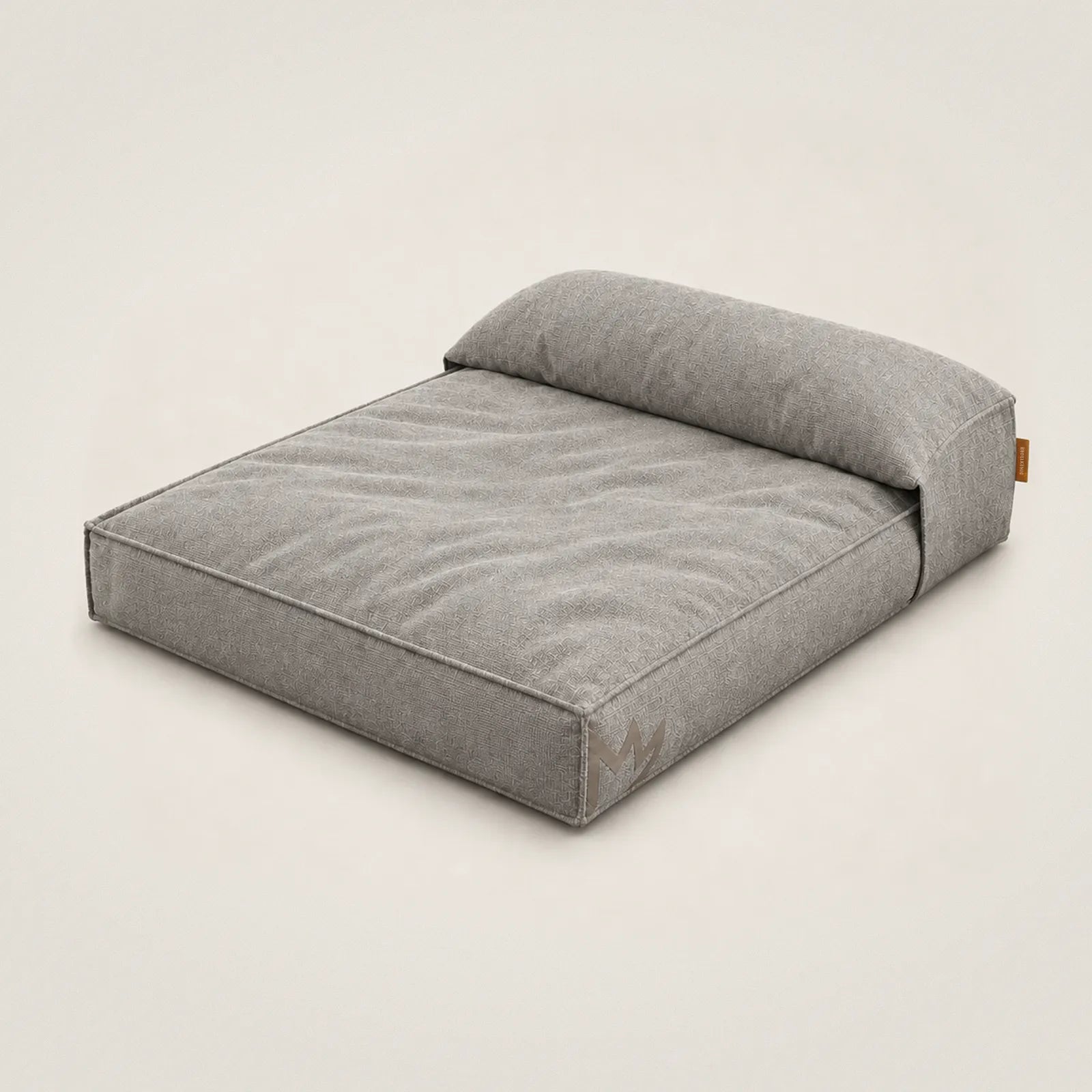 Rudelkönig Sluma cuccia cane memory foam beige con cuscino M