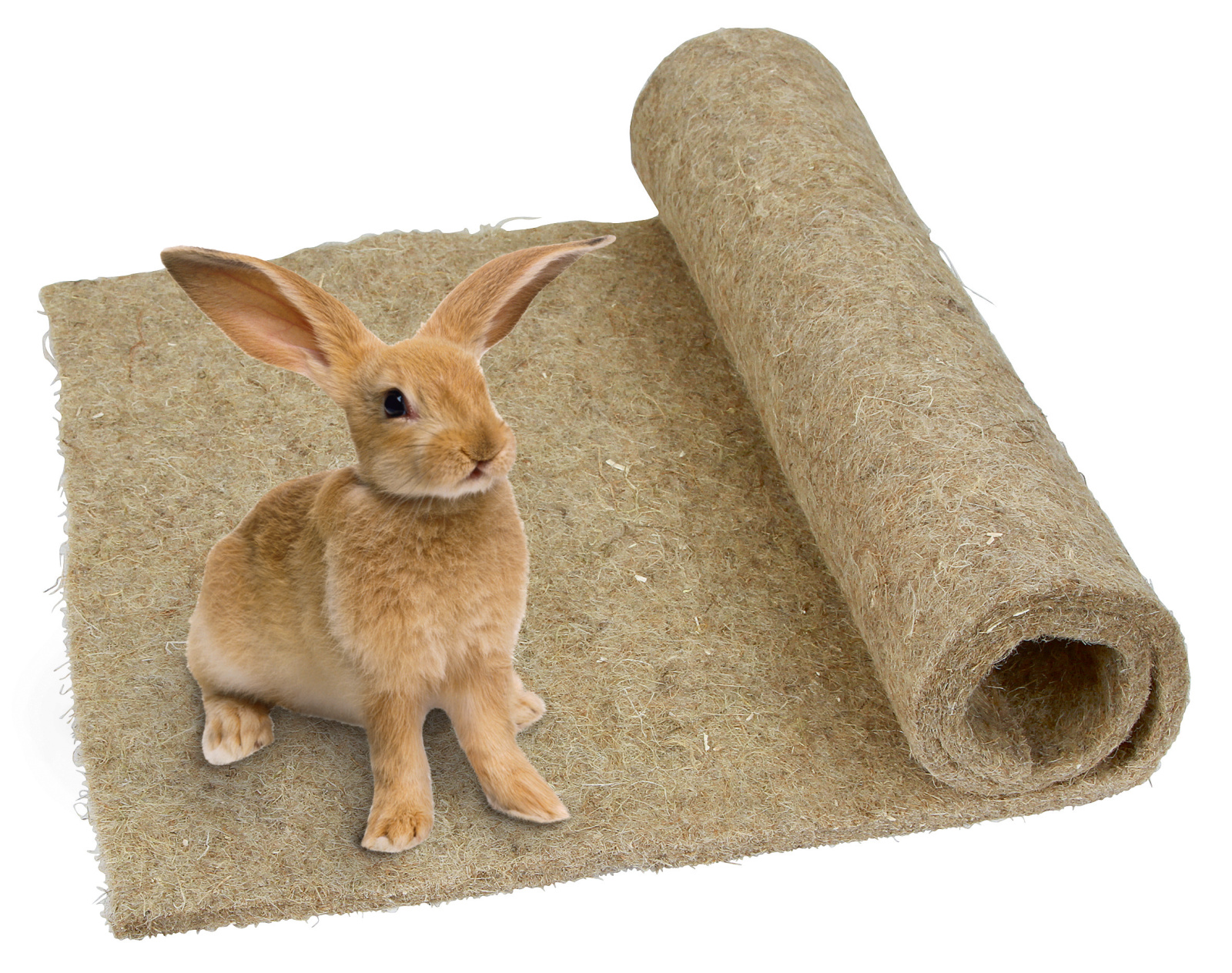 Kerbl Pet Rodent Mat tappetino canapa roditori naturale