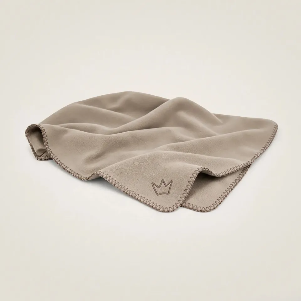Rudelkönig Snori coperta pile cane grigio S/M