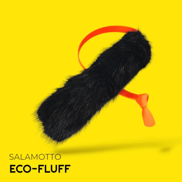 Toscani Giochi per cani salamotto Eco-fluff nero 80 cm