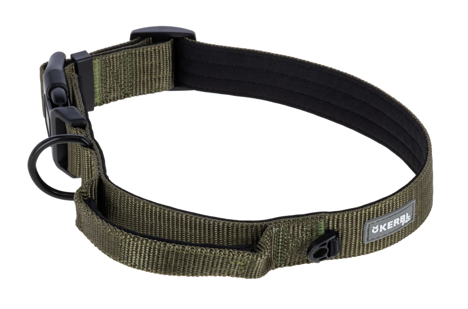 Kerbl Dallas collare cane nylon largo imbottito regolabile