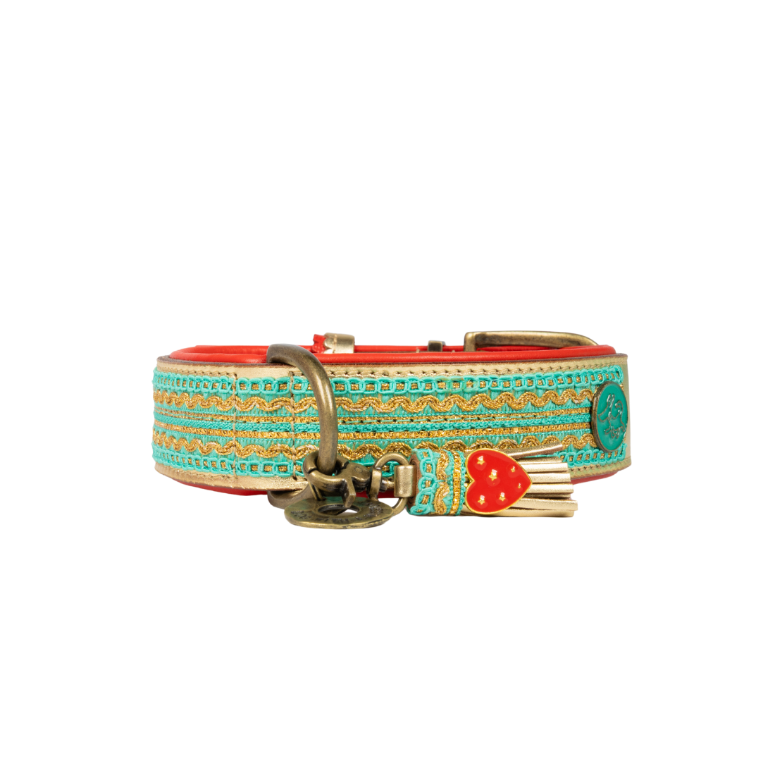 Dog with a Mission Coco Noël collare XL oro 48-57 cm