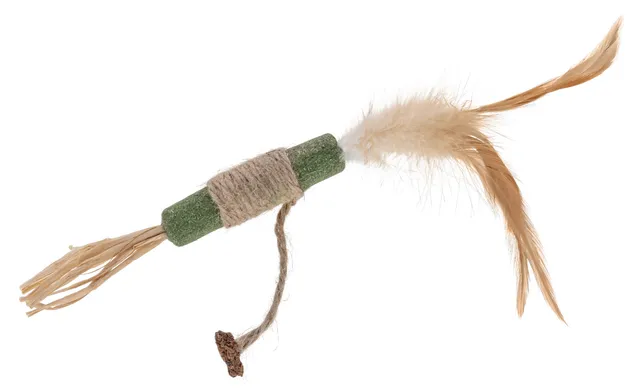 Kerbl Pet Stick gioco gatto bastoncino canapa catnip e matatabi