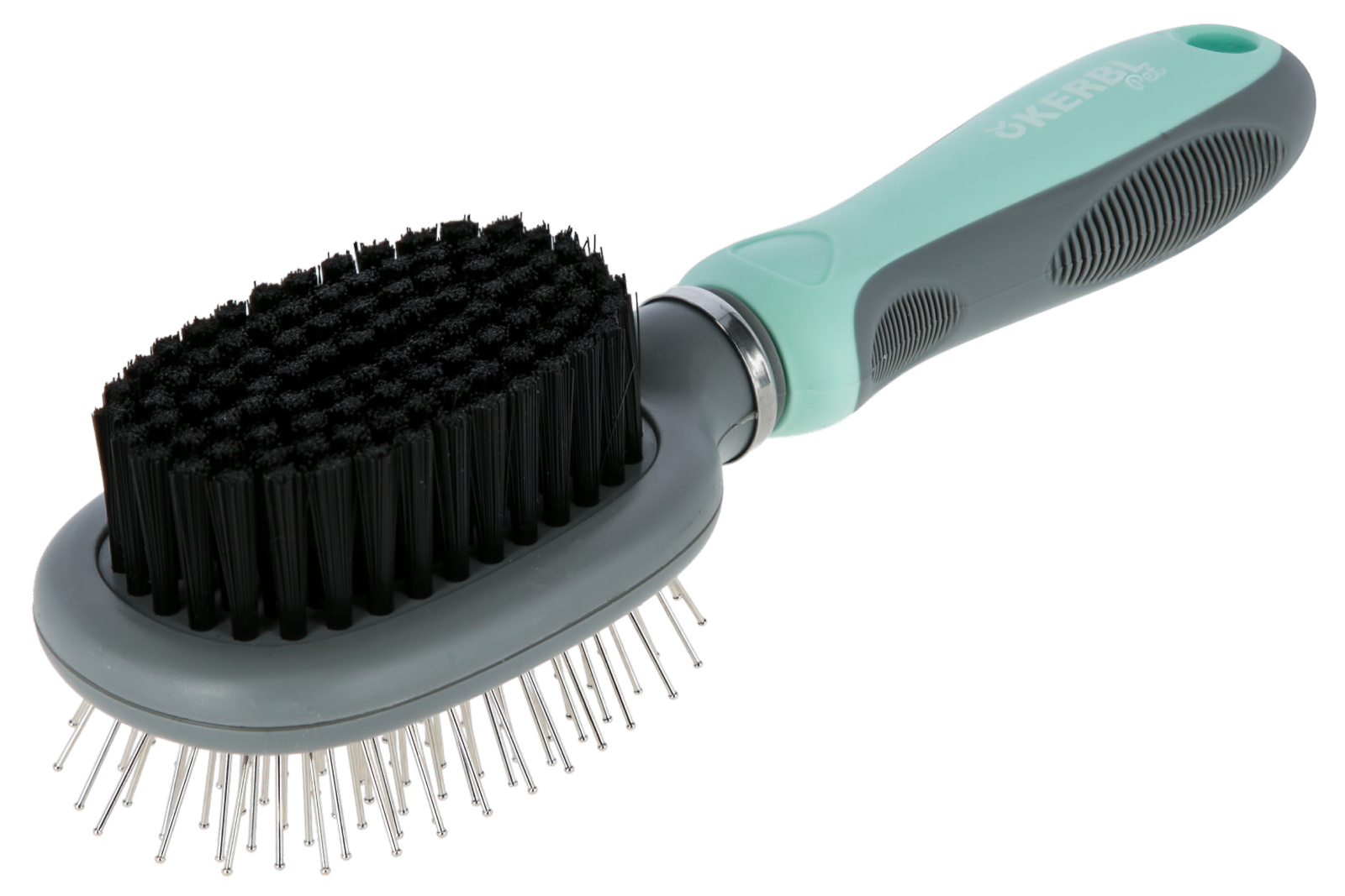 Kerbl Pet Double Brush Spazzola Cane Doppia Flessibile