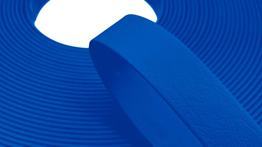 Toscani Fettucce & Nastri fettuccia waterproof blu al metro
