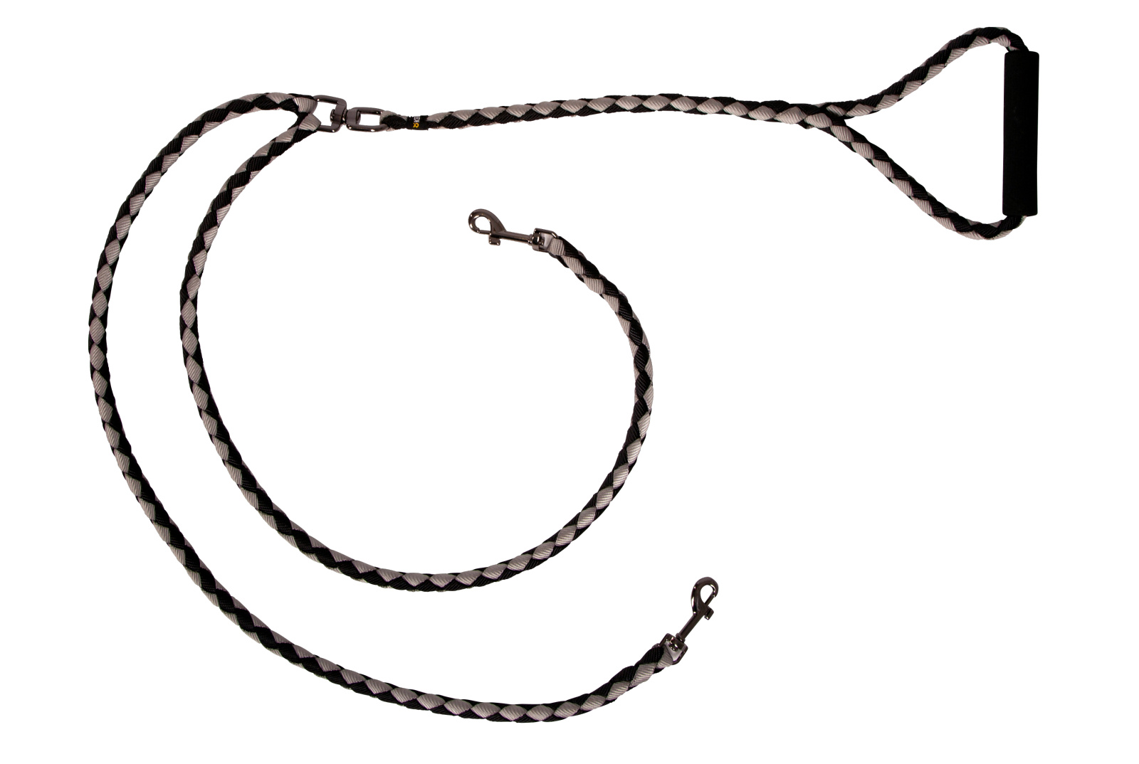 Kerbl Double guinzaglio doppio nylon 2 cani anti-groviglio