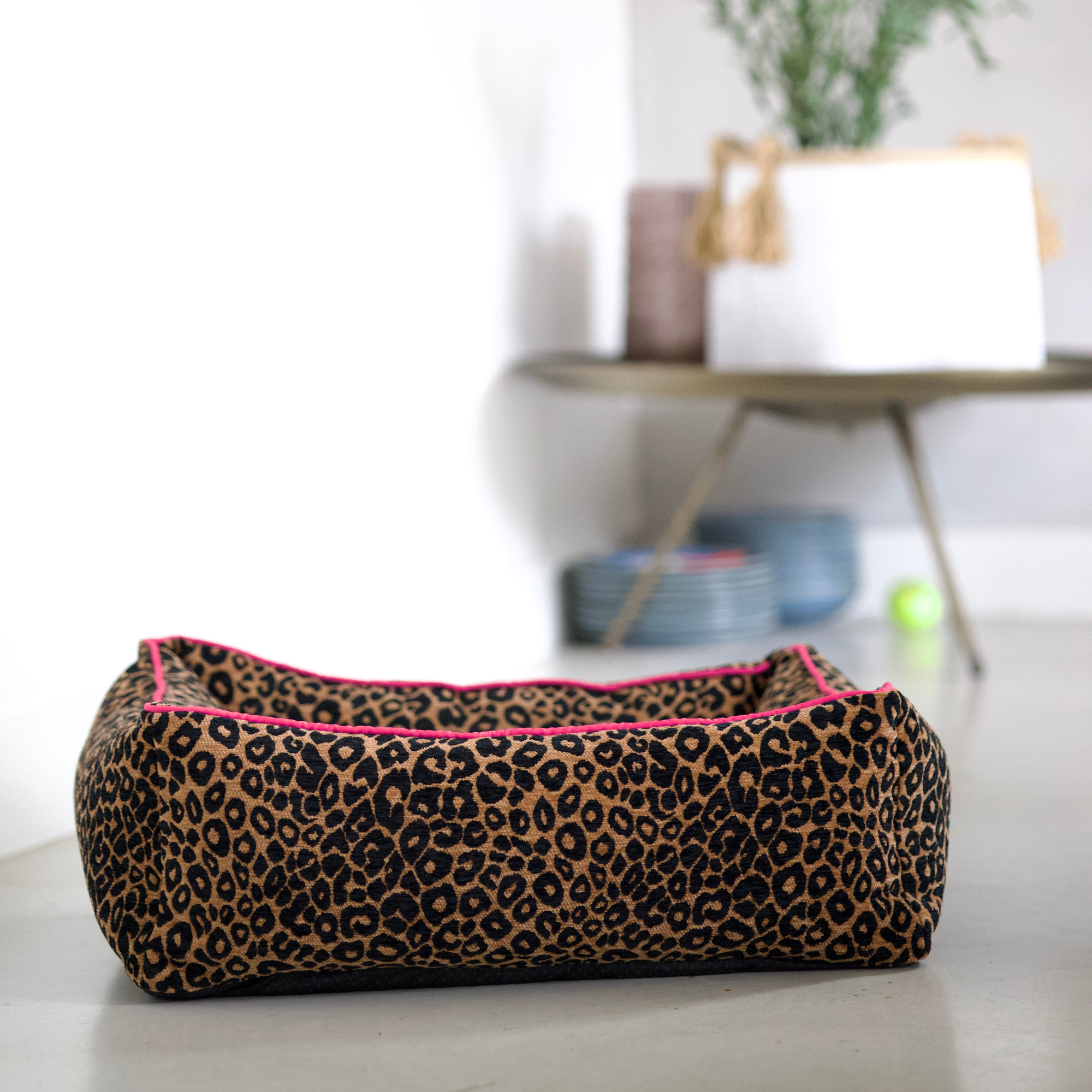 Dog with a Mission Lazy Leopard cuccia cane S leopardo