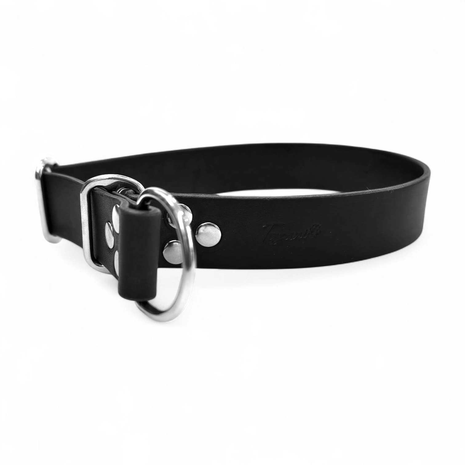 Toscani Cuoio collare Retriever cuoio cani grande taglia 3cm