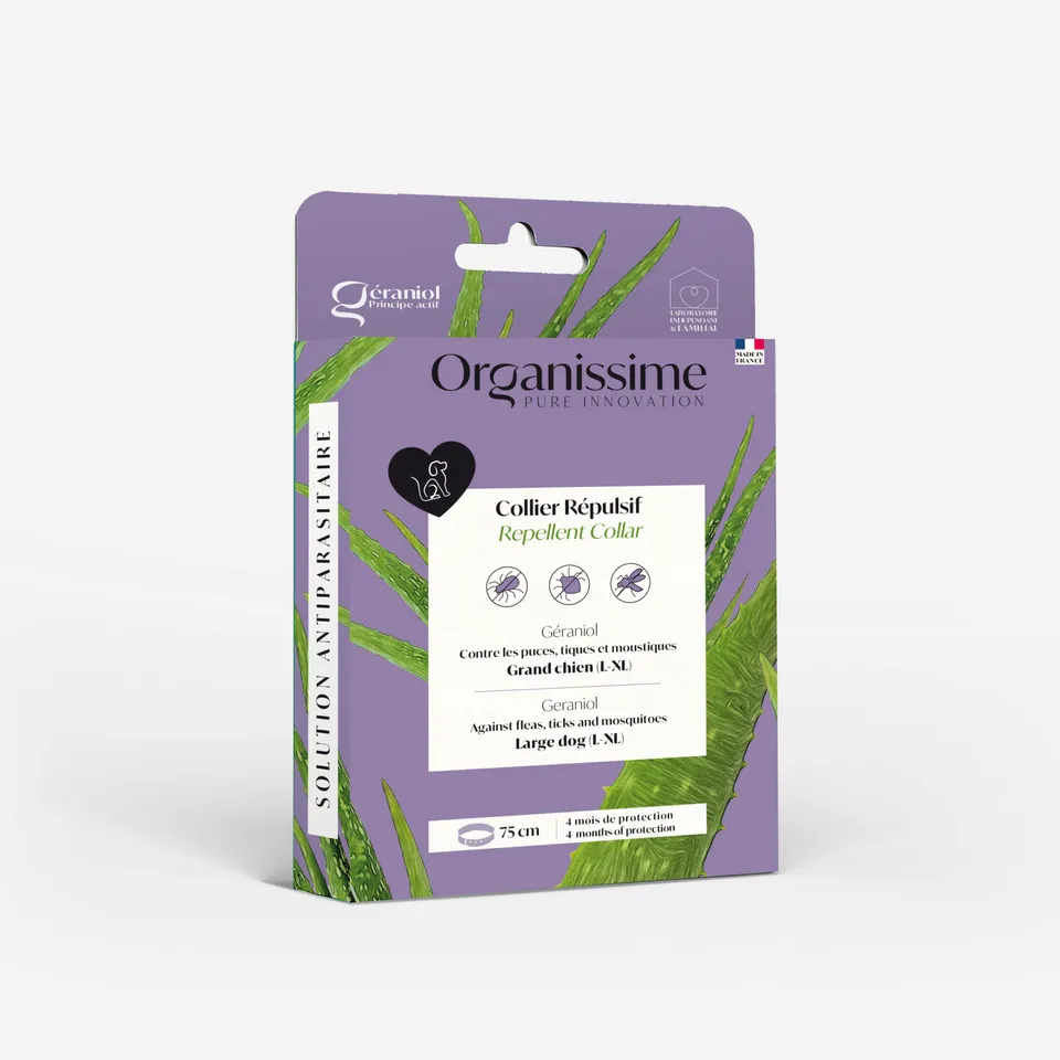 Biogance Organissime Collare Cane Grande Repellente al Geraniolo