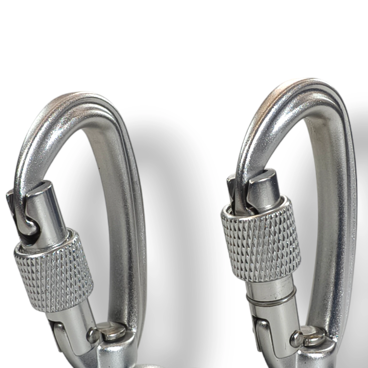 Toscani Moschettoni Sicurezza vite alluminio 6,9 cm