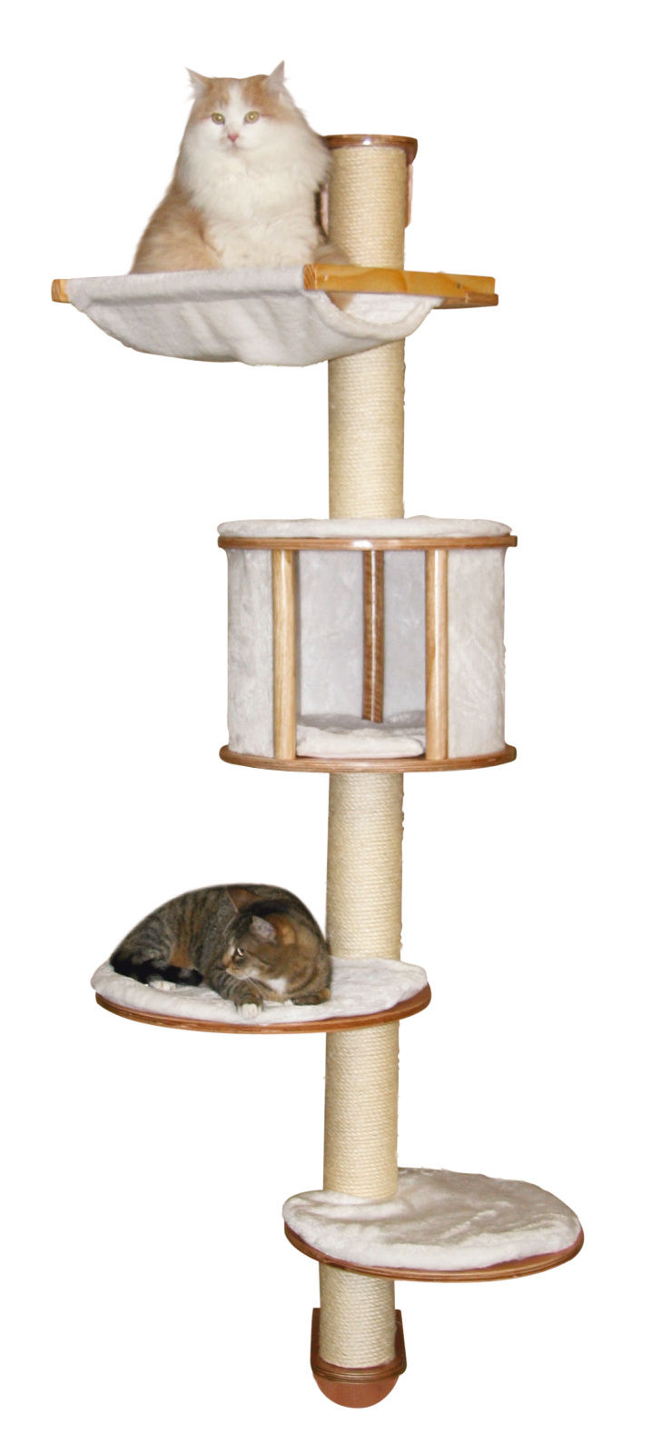 Kerbl Pet Dolomit Tiragraffi da Parete per Gatti con Cuccia