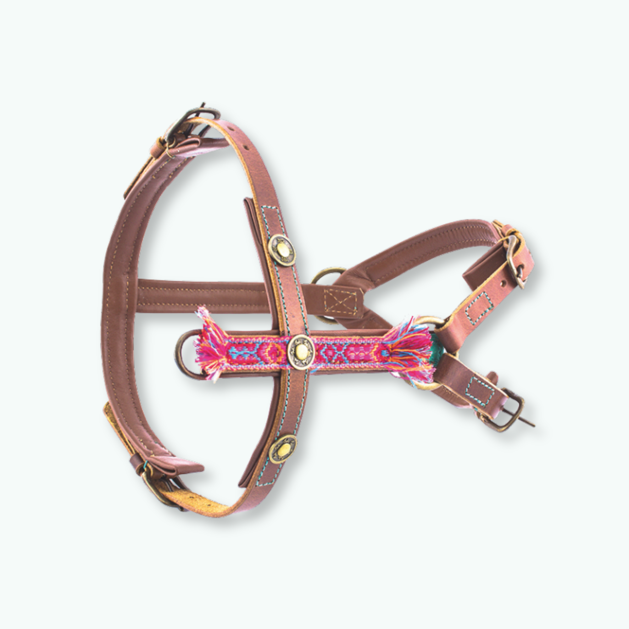 Dog with a Mission Boho Rosa Pettorina Cane XS Rosa 35,5-44cm