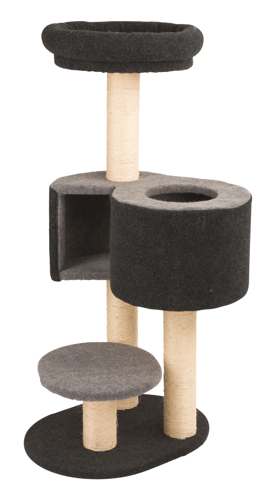 Kerbl Pet Fridolin albero tiragraffi gatto feltro cuccia