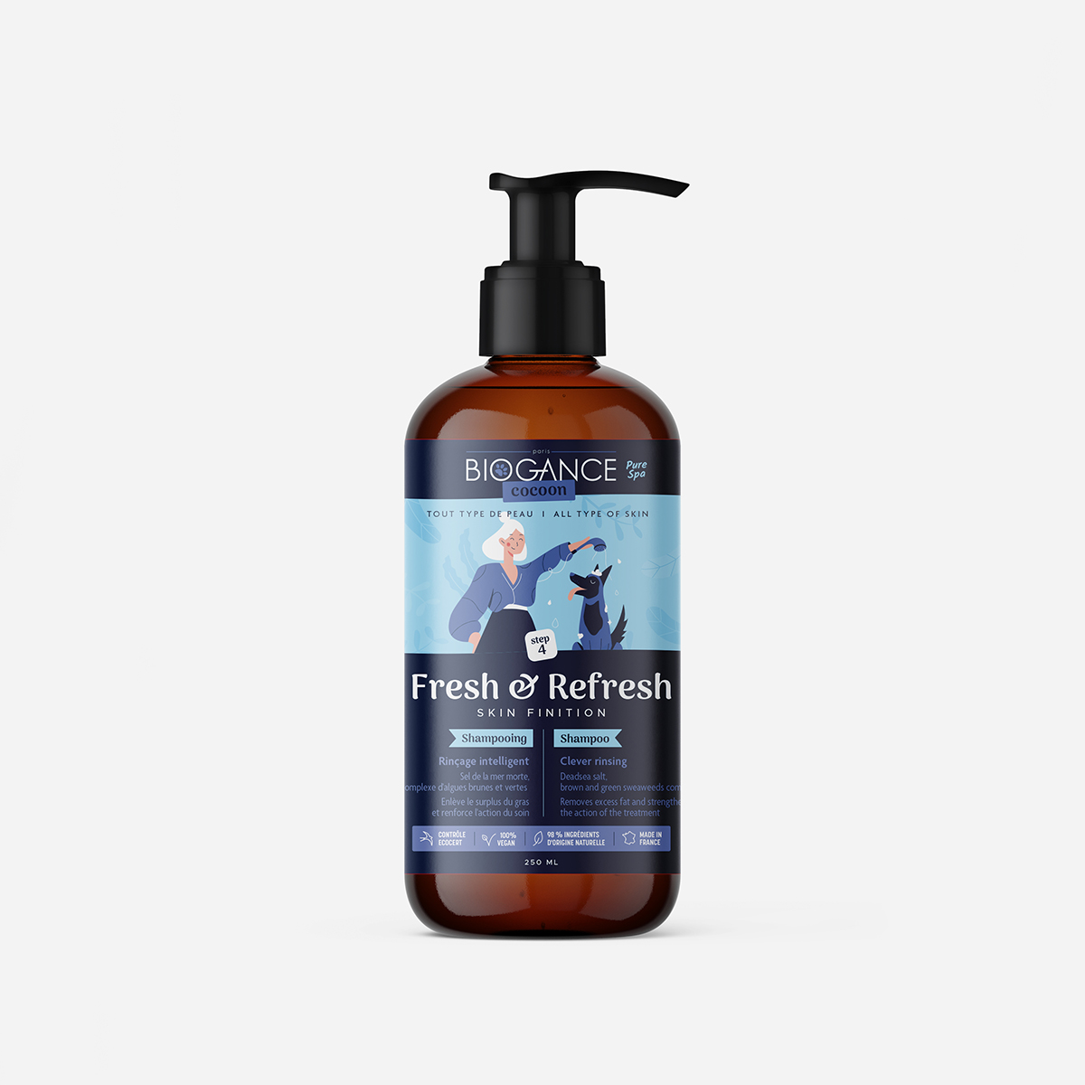 Biogance Spa Cocoon Shampoo Finitura Aloe Cane