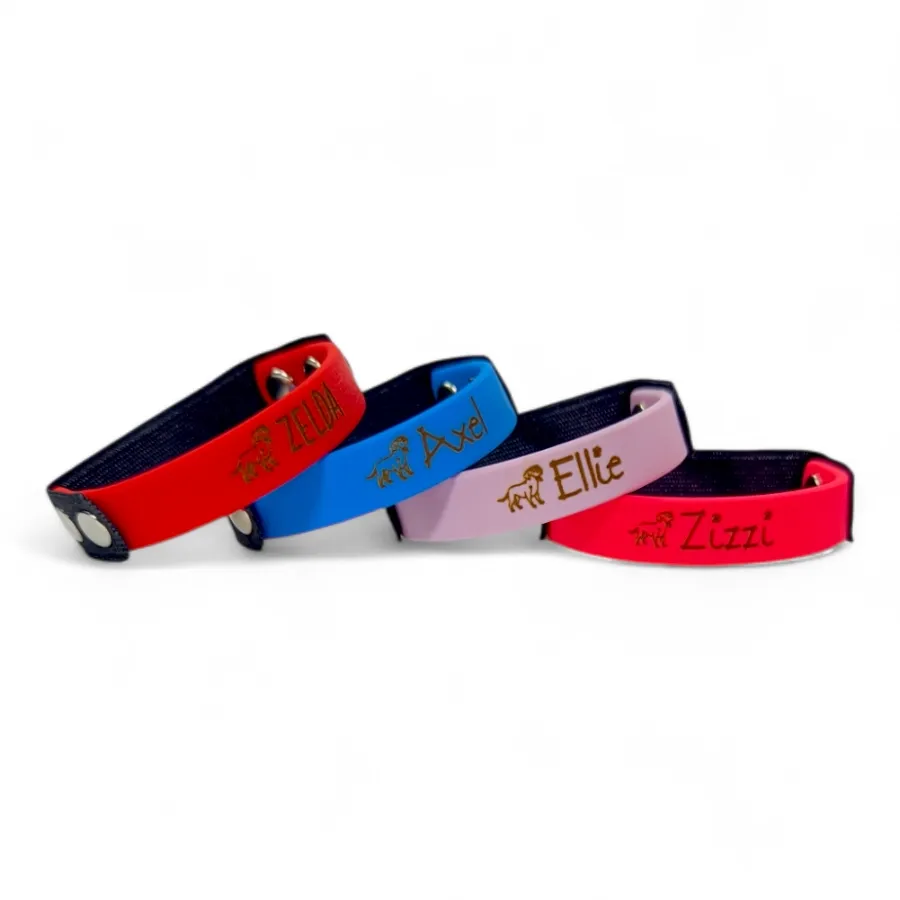Toscani Gadget braccialetto con incisione personalizzata razza cane