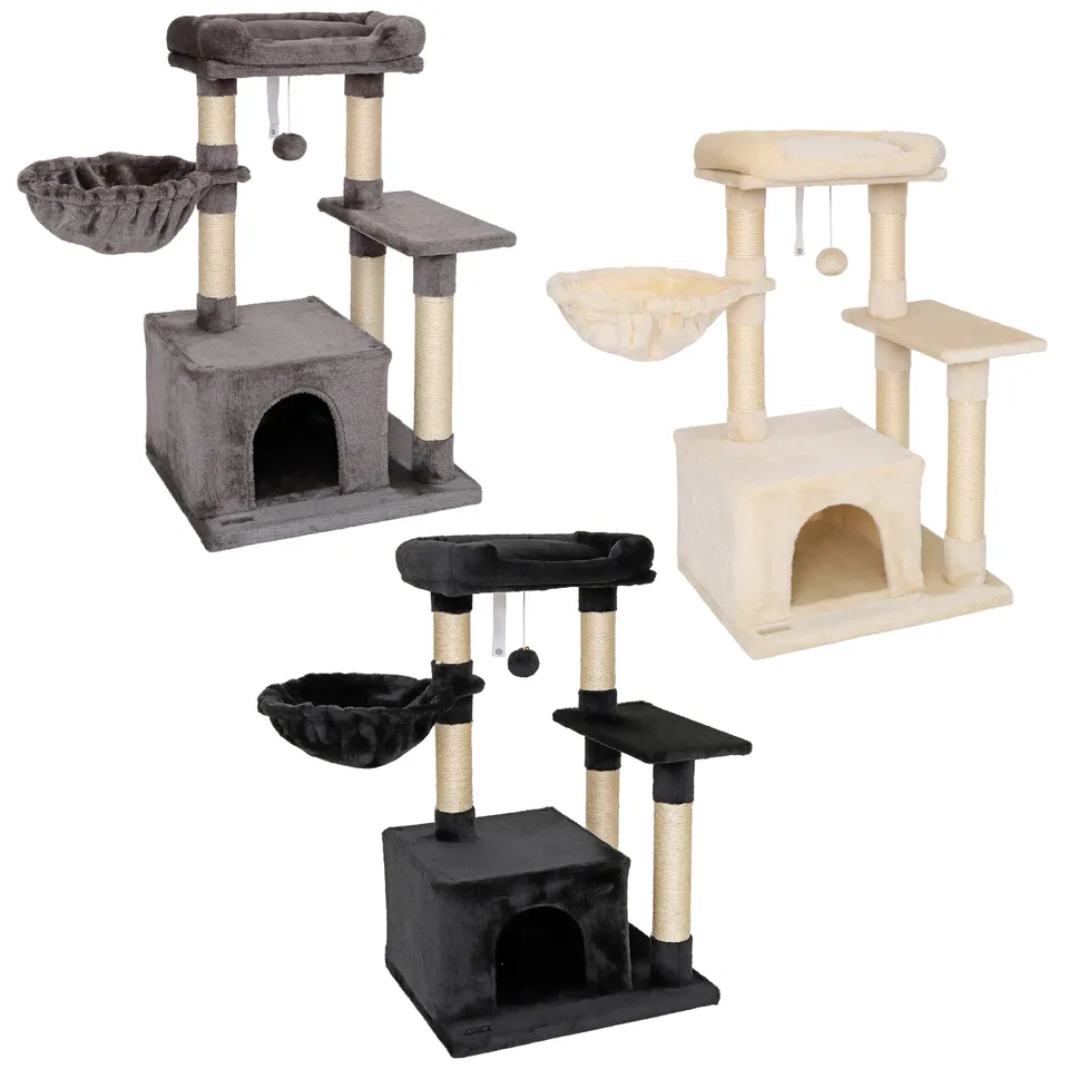 Lionto Tiragraffi 85 cm Albero per Gatti Beige con Sisal
