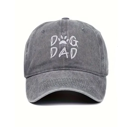 Toscani Gadget Cappellino Visiera Dog Mom Dog Dad Cotone