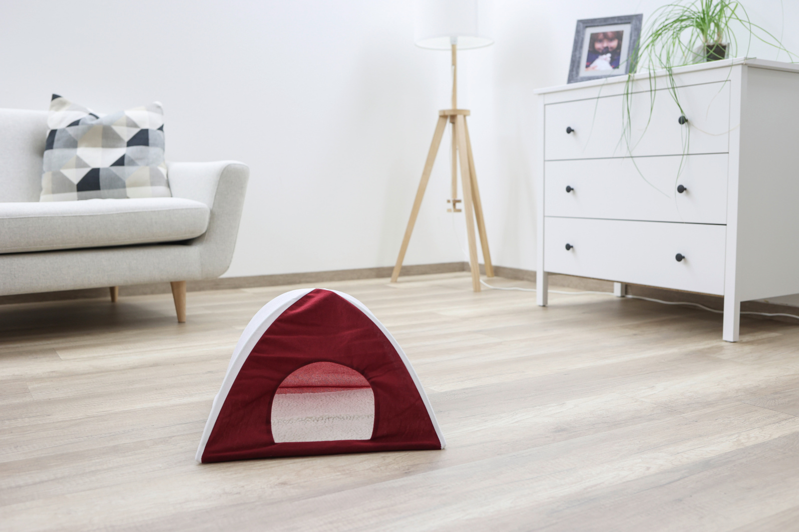 Kerbl Pet Tipi tenda gatto con cuscino pile lavabile