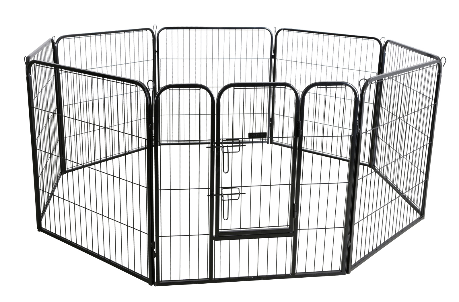 Kerbl Dog Home Outdoor Pen recinto esterno cane 8 pannelli metallo
