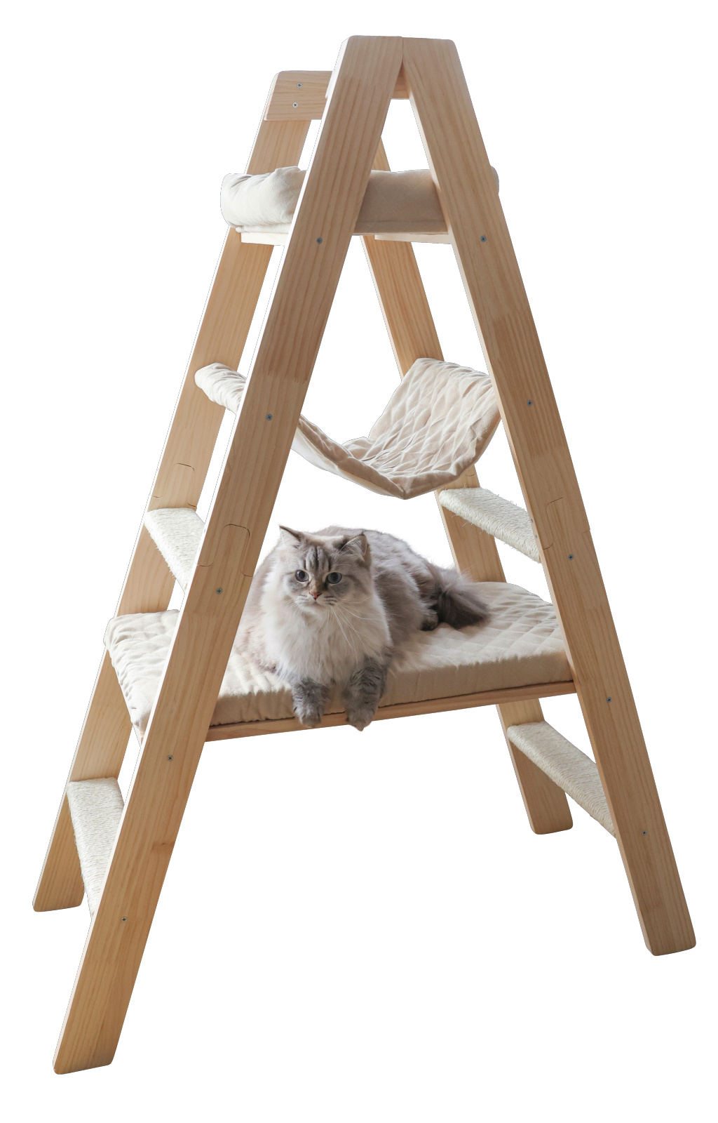 Kerbl Cat Ladder tiragraffi scala sisal 3 posti