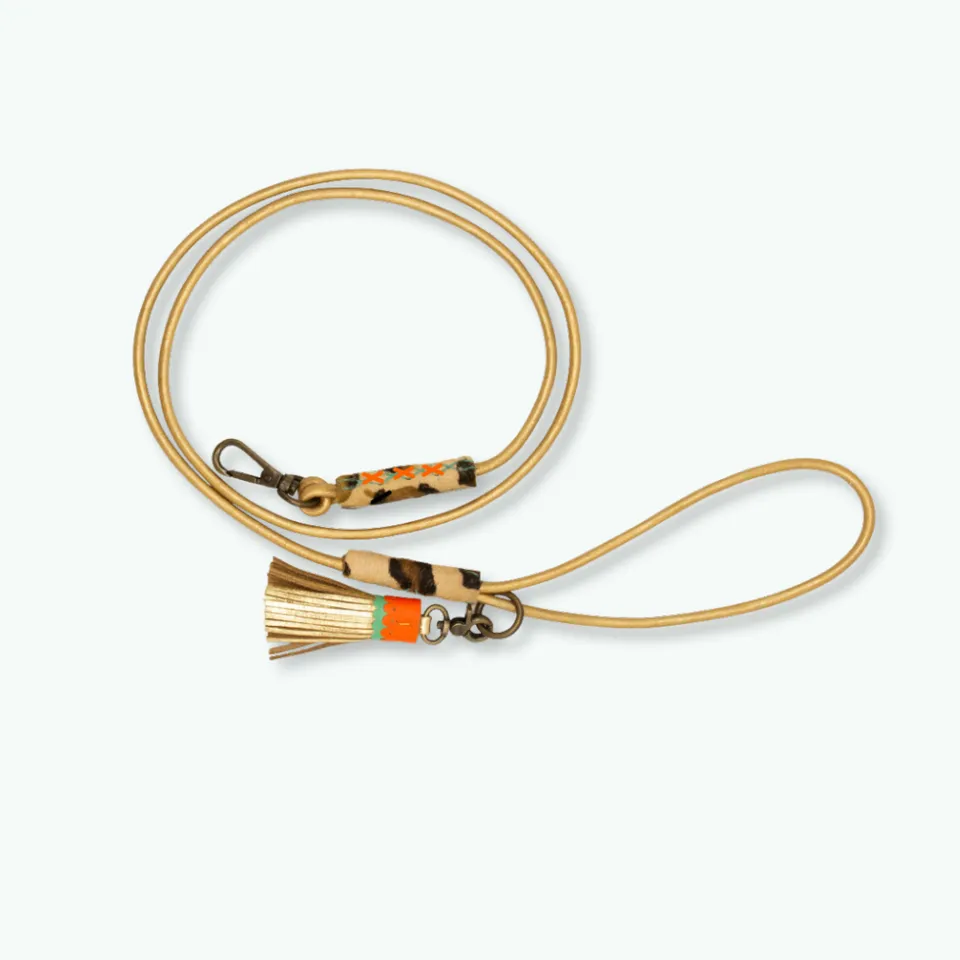 Dog with a Mission Goldie guinzaglio cane mini oro 1,35 m