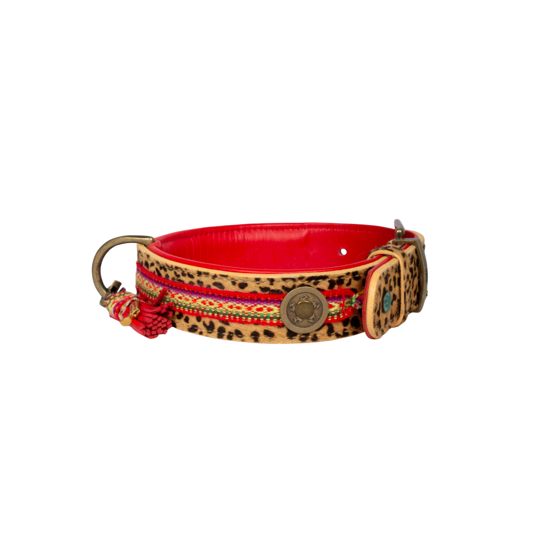 Dog with a Mission Gypsy collare cane XL rosso 48-57 cm