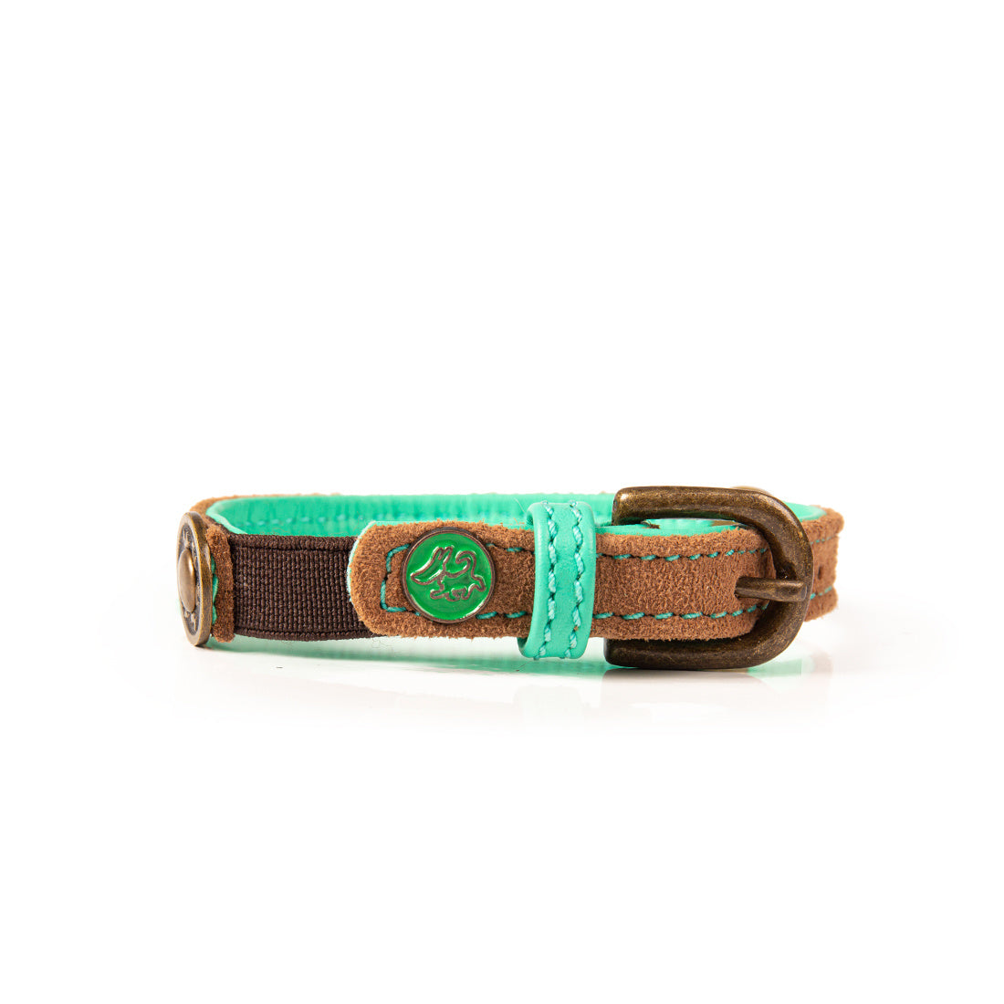 Dog with a Mission Tommy collare gatto pelle 22-27 cm