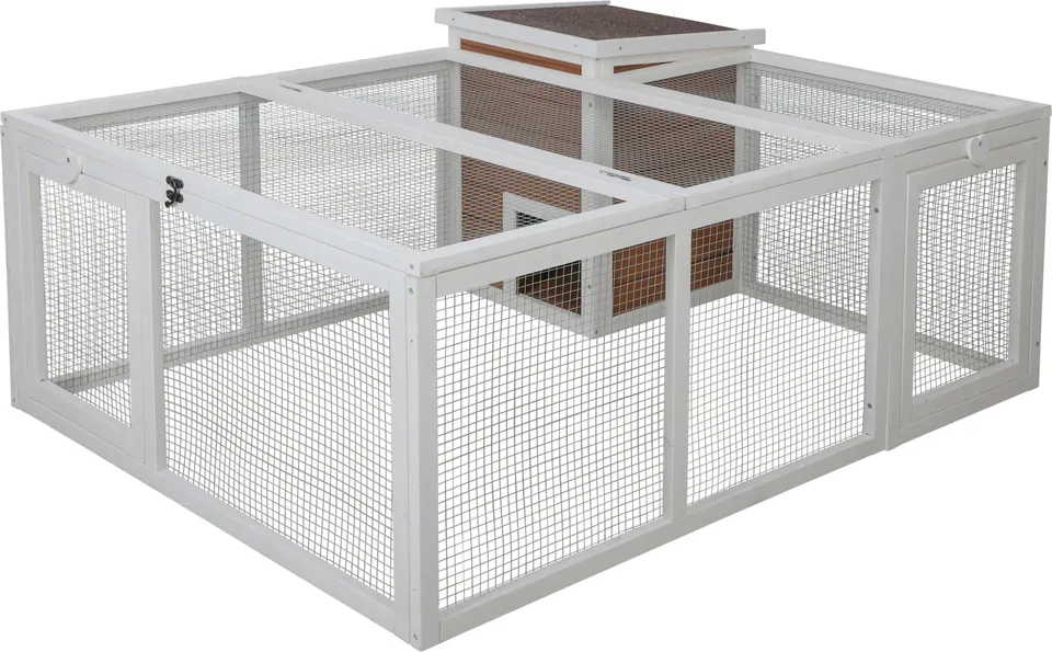 Kerbl Pet Rodent Pens Recinto Esterno Conigli con Casetta