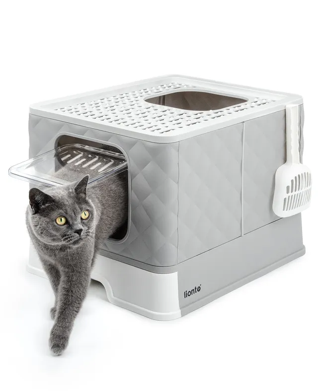 Lionto Katzenpflege lettiera gatto cassetto paletta 50x40,8x37 cm