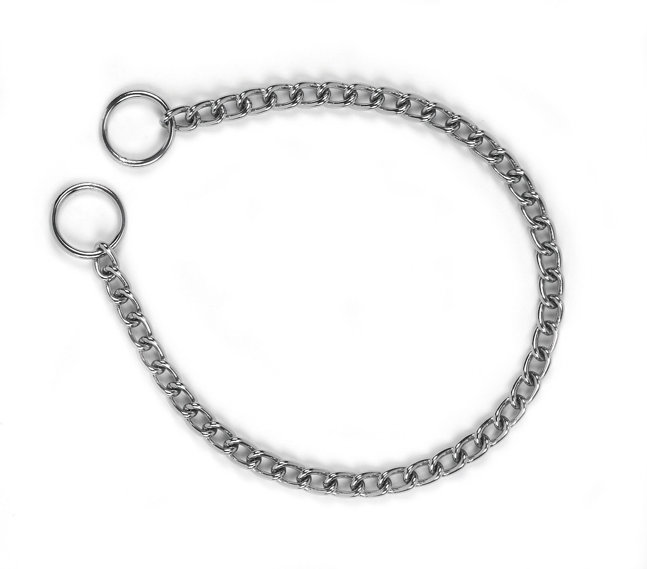 Kerbl Pet Chain Choker collare strozzo cane catena cromata