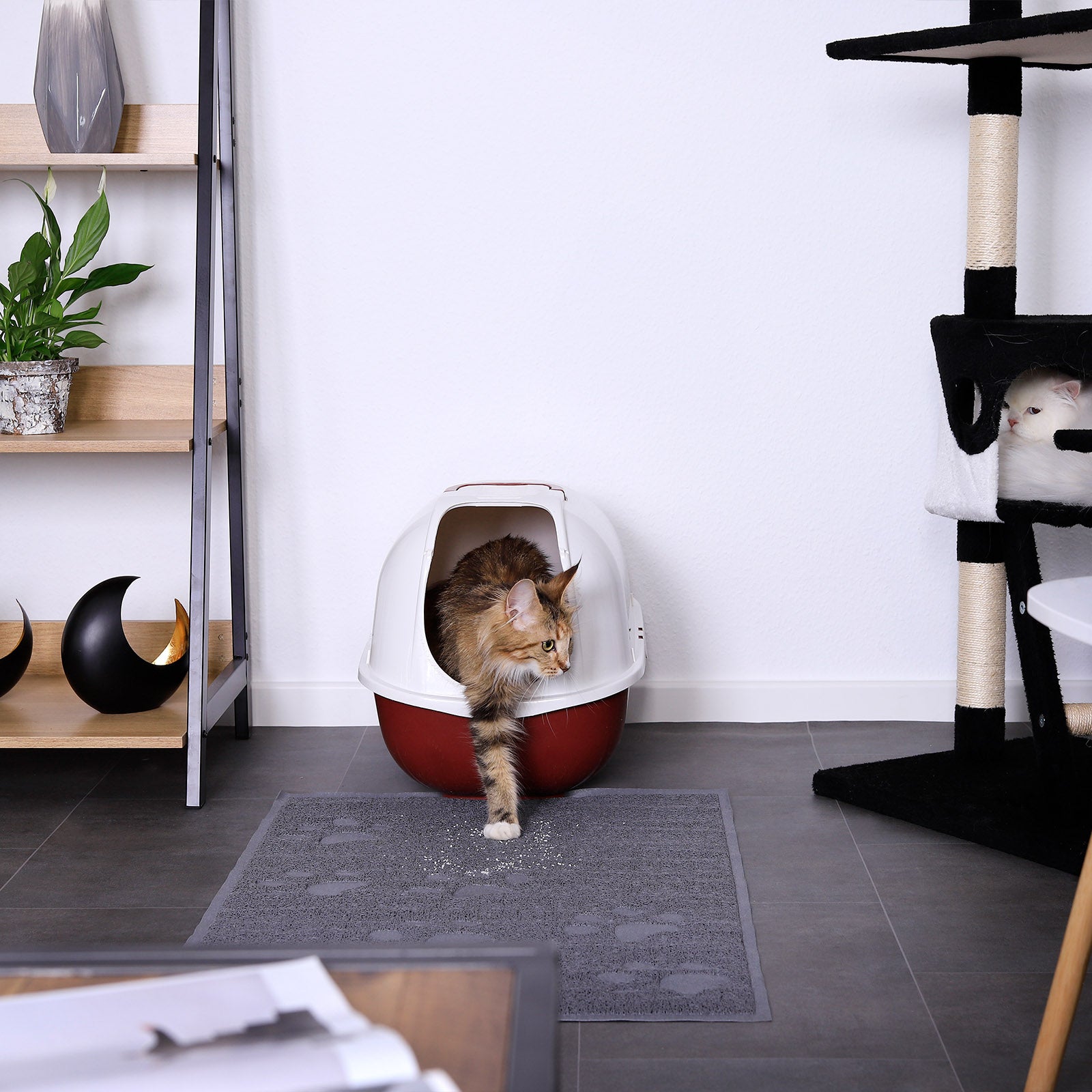 Lionto Katzenpflege tappetino lettiera gatto PVC 32x45 cm