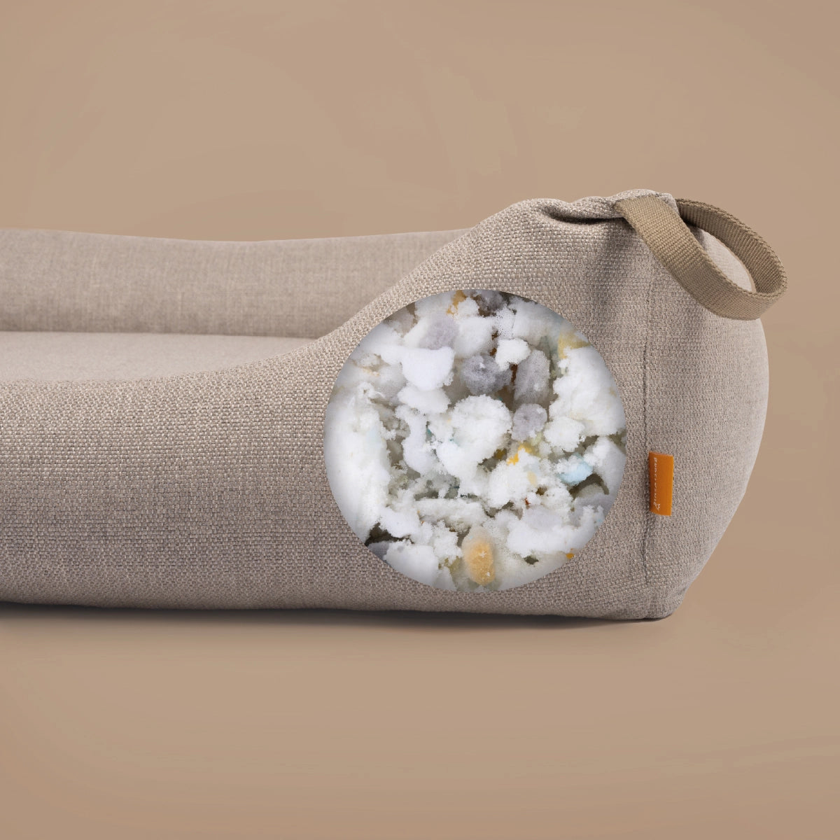 Rudelkönig Hundebetten Koye cuccia cane M Beige ortopedica