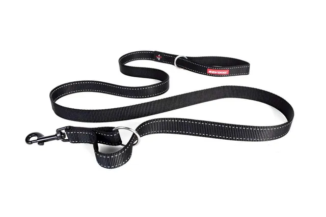 EzyDog Vario 4 guinzaglio cane multifunzione nero